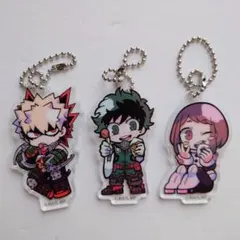 僕のヒーローアカデミア ローソン アクリルキーホルダー ★3個セット★