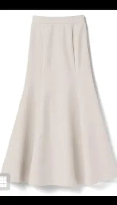 マーメイドフレアスカート アイボリー タグ付き　グレイル