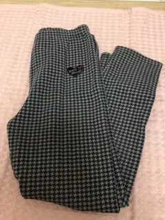 Knit Planner ハウンドトゥース柄 ロングパンツ 120cm