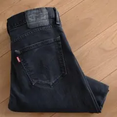Levi's 511ブラックジーンズ/SKINNY/13年製/古着/W32L32