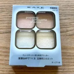 新品　KATE ポッピングシルエットシャドウ　EX-4 コットンブルーポップ