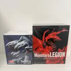 【新品未開封】遊戯王 フィギュア2体セット 青眼の究極竜 ブラックローズドラゴンのサムネイル