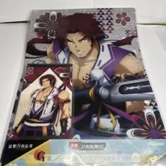 【未開封】一番くじ　活撃刀剣乱舞　一筆箋&クリアファイル　蜻蛉切