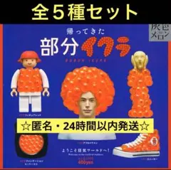 灰色メロン 帰ってきた部分イクラ 全5種セット コンプリート ガチャ