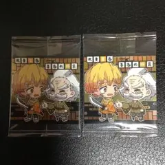 鬼滅の刃 デフォルメシール3 我妻善逸＆善逸の師匠 2枚