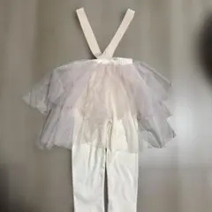 チュールレギンス　ゴムサスペンダー付きのサムネイル