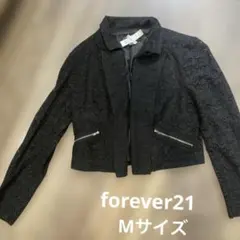 【 Mサイズ】forever21 レース ブラック ジャケットのサムネイル