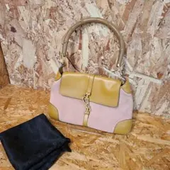 【美品・保存袋付】極少モデル グッチ ジャッキー ワンショルダー ナイロン 黒 美品・保存袋付】極少モデル グッチ ジャッキー ワンショルダー