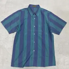 FIEL-LORD 【M】90s 総柄半袖シャツ レトロ　古着