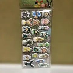 な*肩様 【入手困難】【レア】はってはがせるこびとづかん 図鑑シール