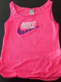 NIKEナイキ メッシュタンクトップ ピンク ジム、ダンス、ヨガ、ピラティス／Mのサムネイル