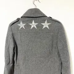 BOYCOTT ボイコット ラメウールトラックジャケット サイズ表記無し 星刺繍