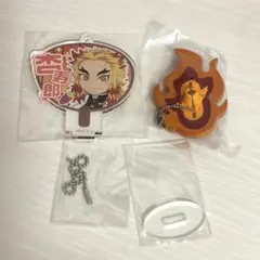 煉獄杏寿郎 セット デコうちわキーチェーン 日輪刀傘マーカー