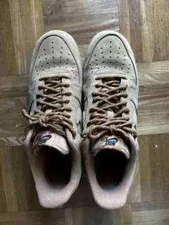 Nike Air Force 1 ベージュ スニーカー　メンズ