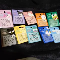 【送料込】Seria/サンリオネイルシール　　ミニシール10セット