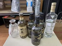サントリー 山崎12年 山崎NV 白州100周年記念ボトル 空瓶4本セット