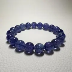 最終価格‼︎最高峰✴︎ タンザナイト オールブレスレット 9.5ミリ