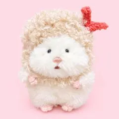 はむにぎり 半生エビフライ被り物 ぬい活