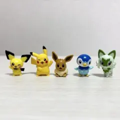 ポケモン びっくらたまご　フィギュアコレクション　　5体セット