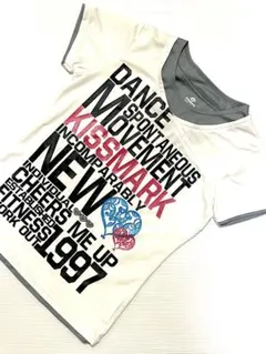 kissmark 半袖 Tシャツ フィットネスウェア キスマーク スポーツウェアのサムネイル