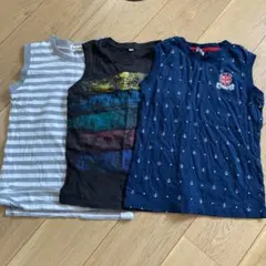 タンクトップ 140 3枚セット