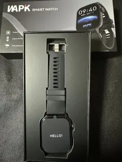 【新品未使用】WAPK スマートウォッチ 多機能