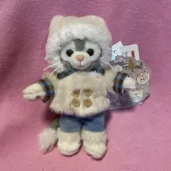 ディズニーシー　ダッフィー　ジェラトーニぬいぐるみバッジ　2019　クリスマス
