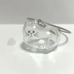 うちのこ　けだまだま風　猫毛入れ　キーホルダー