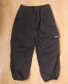 GU アンダーカバー　ユーティリティパンツ　2WAY カーゴパンツ ブラック