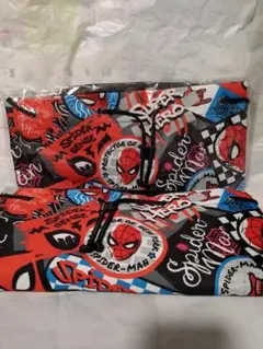【MARVEL スパイダーマン】プラチナムザッカ巾着リュック １種２点