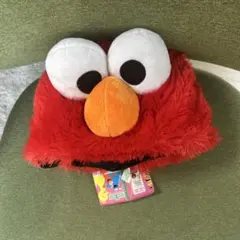 エルモ ぬいぐるみ帽子