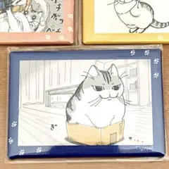 C-5 段ボール C賞 缶バッジ 夜は猫といっしょ キュルガ くじ