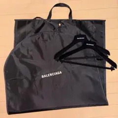 BALENCIAGA ガーメントバッグ ハンガー2本 ブラック 正規品のサムネイル