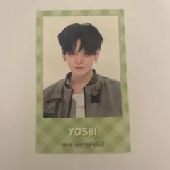 treasure ヨシ はぴだんぶいカフェ ステッカー