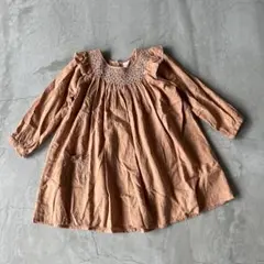 apolina kids 5-7y 刺繍ワンピース