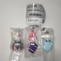 サンリオキャラクターズ 平成ギャルチャームハローキティシナモロールマイメロディ