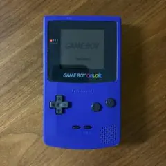 Nintendo GAME BOY COLOR パープル 本体 カセットおまけ付 - メルカリ