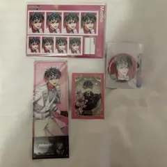 アイナナ キラステ 証明写真館 缶バッジ フェスチケ風カード 百 4点
