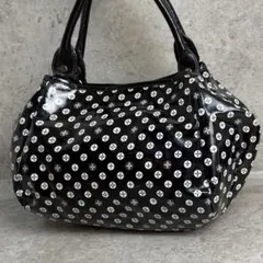 ✨良品✨ ラシット トートバッグ モノグラム柄 A4収納 大容量 ブラック 黒色のサムネイル