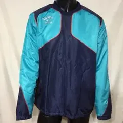 A05-01 新品 アンブロ ピステトップ ジャケット 秋冬 防寒 中綿 Ｍ