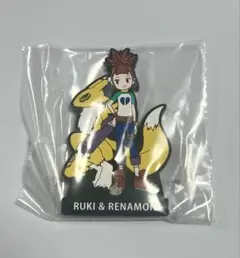デジモン一番くじ　光と闇の衝突　G賞　ラバースタンド　ルキ