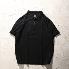 メ*イ様 Faded Glory ポロシャツ　無地　ブラック　コットンのサムネイル