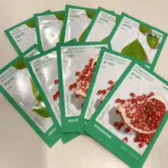 innisfree ザクロ ・ハートリーフエネルギーマスク 10枚セット