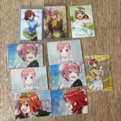 五等分の花嫁 カードセットのサムネイル