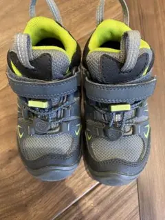 KEEN キッズスニーカー 15cm グレー/ライム