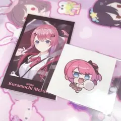 にじさんじ 倉持めると Idios 1stLive Day2 チェキ ステッカー