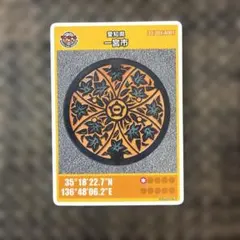 マンホールカード 愛知県 一宮市