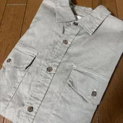 チャオパニックのコットンリネンシャツMのサムネイル