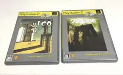 【動作確認済み】少女を救う2作品 ICO ワンダと巨像 セット PS2