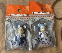未開封】エヴァンゲリオン ストラップBE@RBRICK ベアブリック めじるし